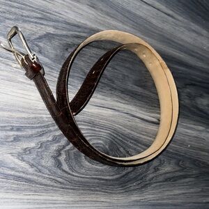 Brown Leather Belt
